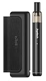 Joye-tech eRoll Slim スリム スターターキット Pod with PCC Box 480mAh+1500mAh 2ml 電子タバコ イーロール ポッド Vape ベイプ 充電PCC付きセット (ベイプバンドセット) (Black)