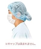 エブノ マスク No.857 フリーサイズ ホワイト 5000枚入(100枚×50箱) プリートマスク40 2PLY オーバーヘッド