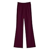 (フォーク)FOLK  PANTONE(パントン) ブーツカットパンツ 6005SC【5色】 男女兼用 メディカルウエア 白衣 6005SC 16 ワイン L
