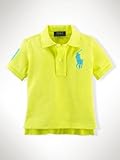子供服 ラルフローレン ベビーポロシャツ ビッグポニー Big Pony Cotton Mesh Polo 24M(90) NewSapphire