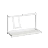 Belca キッチンタブレットスタント キッチンラック 収納棚 キッチン収納 キッチンスタンド ホワイト HZ-TS