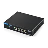 エレコム スイッチングハブ 5ポート 全ポート 10G 対応 金属筐体 ファンレス 電源外付け EHC-LX03-5