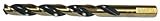 L.H. Dottie HS11 Drill Bit, Jobbers Length, 11/64-Inch Diameter by 3-1/4-Inch Length, Black and Gold