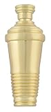 Atlas Homewares 4012-B 3-Inch Martini Shaker Knob, Satin Brass [並行輸入品]