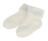 EOZY ベビー ソックス 靴下 パイル編み 赤ちゃん 滑り止め 3足セット 可愛い 純色 乳児ソックス 男女兼用 1～3歳 快適 履き心地よい 出産祝い 誕生日 プレゼント ホワイト