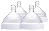 Born Free Breeze Level 3 Nipple, (Includes Bonus Baby Haven Reusable Steam Sterilizer Bag) by Babyha