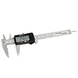 レッドボックスワットDealMuxシルバートーンブラック0?150ミリメートル液晶デジタルノギスの測定ツール