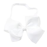 queengirls新生児ベビーガールズヘッドバンドwith Hair Bows US サイズ: S カラー: オフホワイト