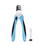 ShineBlue Dog Nail Clippers and Trimmer with Quick Sensor Quick Safety Guard Nail File Handle Lock(L