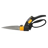 フィスカース Fiskars 芝用ハンドはさみ 回転刃 サーボシステム 1000589 剪定 ガーデニング [並行輸入品]