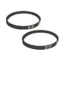 Honeywell 155555-002 Central Vacuum Cogged Replacement Belt, 2-Pack [並行輸入品]