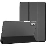 ProCase レノボ Tab M9/NEC LAVIE Tab T9 9インチ 2023発売 保護ケース 軽量 三つ折り スタンドカバー 半透明バックカバー 対応機種：Lenovo Tab M9 2023発売（ZAC30178JP ZAC30157JP ZAC50029JP）/NEC LAVIE Tab T9 2023発売(T0975/GAS、TAB09/H01、TAB09/H02)-ブラック