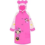Amazon ディズニー ディズニー ミニー レインコート 女の子 レイン ピンク 日本 フリー Free サイズ レインウェア 通販