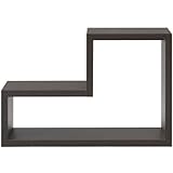 不二貿易 パズルラック 幅54×奥行23.5×高さ36cm ダークブラウン 88504