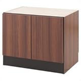 自在壁面収納 幅60下台 扉 ﾌﾞﾗｳﾝ