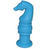 Amyster Baby Pen Silicone Teether Chess Art Teething Toys (Blue) by Amyster