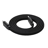 エレコム USB Type-C to USB Type-Cケーブル まとまるマグネット フラットナイロンメッシュ USB Power Delivery対応 最大60W 1m ブラック MPA-CCECMGF10BK