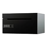 ナスタ(NASTA) オフィスポスト 前入前出 D-ALL プッシュボタン錠 ブラック KS-MB508S-PB-BK