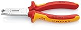 クニペックス KNIPEX 1346-165 絶縁マルチストリッピングプライヤ-(SB)