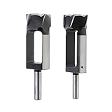 F Fityle 30mm + 35mm　プラグカッター　穴あけ　木工ドリル　テノン 1/2"シャンク 高炭素鋼