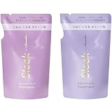 スリーク by サラサロン ナイトケアセラム シャンプー 340ml/ トリートメント 340ml 詰め替え セット