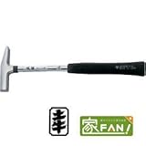 土牛 DOGYU　板金用ハンマー　ステンレスパイプ柄ブリキヤ鎚　21mm　03582