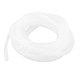 XDiscount スパイラルラップ ワイヤ　ケーブルモール・プロテクター　コンピューター　クリア　PE 8mm直径