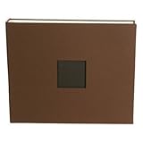 American Crafts布Dリングアルバム12 x 12-chestnut