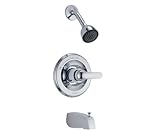 Delta 1343 Monitor 13 Series Tub and Shower Trim, Chrome [並行輸入品]
