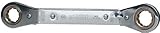 Wright Tool 9438 19MM by 21MM Metric Ratcheting Box Wrench 12 Point offset Reversible [並行輸入品]
