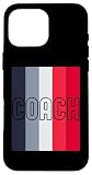 iPhone 16 Pro Max Coach Definition Tシャツ コーチTシャツ 男性用 面白いコーチ スマホケース