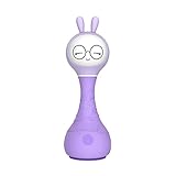 Alilo r1 Smarty Shake and Tell Baby Rattle Nursery Rhyme Player (パープル)