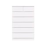 アルファタカバ ベビータンスシリーズ タント 75cm6段 (ホワイト)