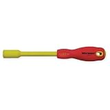 Westward 1YXL4 Insulated Nut Driver, Hollow, 7/16 In by WestWard Tools