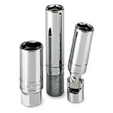 S K Hand Tools SKT4826 1/2 Inch Drive Spark Plug Socket - 13/16 Inch
