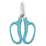 WORTH GARDEN カラー剪定鋏 生け花 ハサミ ステンレス刃 (ブルー)