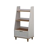 ホワイト/ナチュラル／ラック オープンラック 収納 棚 バイリー BILY カントリー カントリー調 かわいい キッチン リビング 子供部屋