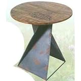 GARDEN　COLLECTION　【86116】　テーブル　φ700×760mm　7.0kg　木、鉄製