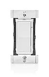 Leviton dde06-blzデコラデジタル電子低電圧600 W Dimmer &タイマーwith Bluetoothテクノロジー、ホワイト/アイボリー/ライトアーモンド