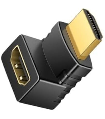 AVオス-メスアダプター L字型 ゴールド Amazon.co.jp: VENTION HDMI 90度 オス - メス 変換 アダプター