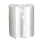 uxcell PVC熱収縮チューブ AAAバッテリーラップ フラット幅56mm x 長さ2m クリア