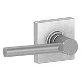 Schlage j10-brw-col Brentwood PassageドアレバーSet with Decorativeコルトントリム、サテンクローム