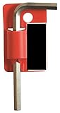 Bondhus 16272 8mm Hex Tip Key L-Wrench with BriteGuard Finish Tagged and Barcoded Short Arm [並行輸入品]