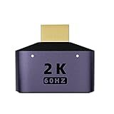 デュアル モニター アダプター | hd 2k 出力インジケーター アダプター,軽量小型デュアル出力アダプター ノートブック ゲーム コンソール デスクトップ コンピューターに最適デュアル - 軽量小型デュアル出力アダプター コンピューターに最適, VUVOCVANENH05SFALINS