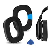 Geekria イヤーパッド Sport 互換性 パッド ロジクール Logicool G Astro A30 ヘッドホンに対応 パッド イヤー/イヤーカップ 冷却ジェル (黒)