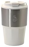 パール金属 蓋付タンブラー 400ml ビタースイート ホワイト HC-563