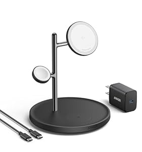 Anker MagGo Wireless Charging Station (3-in-1 Stand) Qi2対応 マグネット式