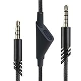 Logitech Astro A40TR/A50/A10/A30イヤホン 交換用 3.5mmン ヘッドホンケーブル ヘッドホン延長ケーブル ライン ヘッドホンアクセサリー