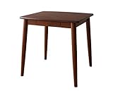 狭くても置ける使い方いろいろテーブル PCデスクやダイニングテーブルに 便利な引き出し付 天然木 (【テーブル幅75cm】)