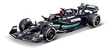 ブラーゴ 1/43 2023 メルセデス ベンツ AMG F1 ルイス ハミルトン Bburago 1:43 2023 Mercedes Benz AMG F1 W14 LEWIS HAMILTON NO.44 レース スポーツカー ダイキャストカー Diecast Model ミニカー